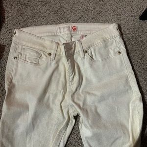 Sparkly Jean Skinny Work Pant